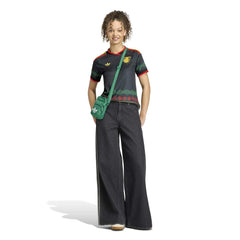 Adidas - Jamaica National Team Women's 2026 Away Replica Jersey - Black