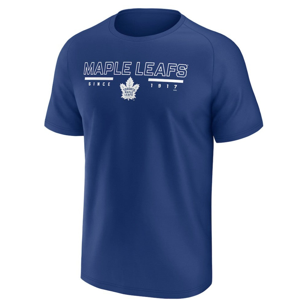 Toronto Maple Leafs Fanatics Established Raglan T-Shirt - Blue | Fanatics sale