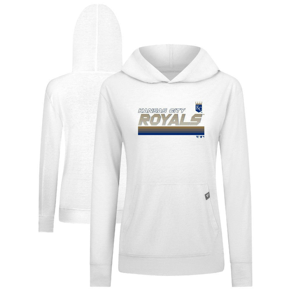 Kansas City Royals Levelwear Women's Relay Breaker Pullover Hoodie Sale