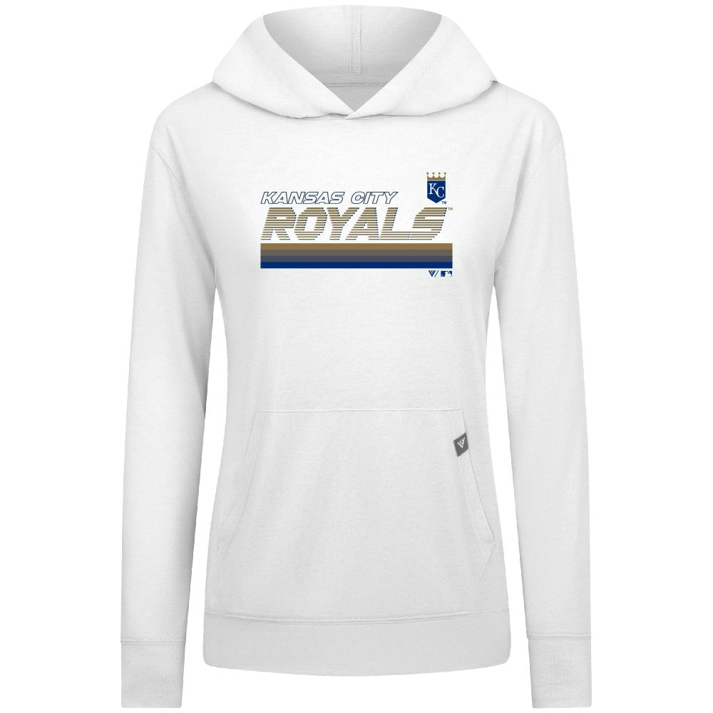 Kansas City Royals Levelwear Women's Relay Breaker Pullover Hoodie Sale