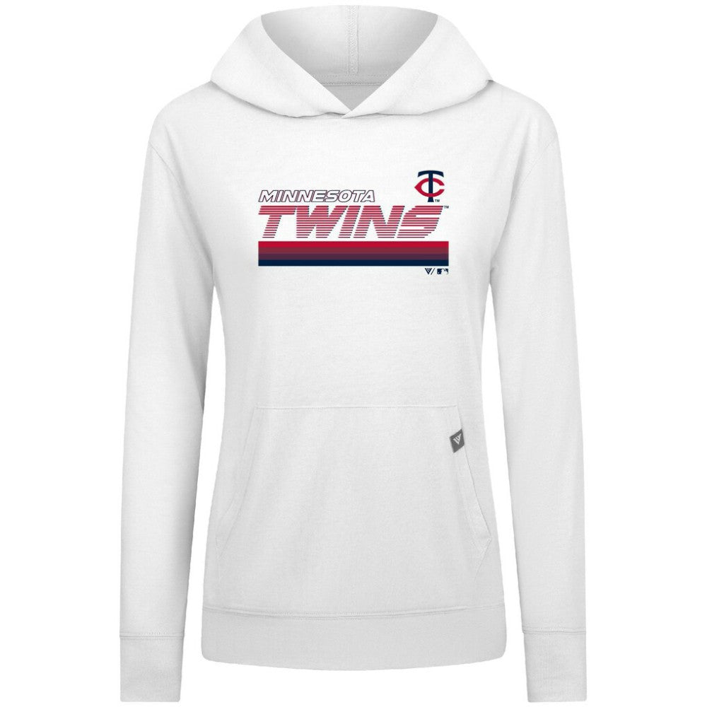 Minnesota Twins Levelwear Women's Relay Breaker Pullover Hoodie Discount