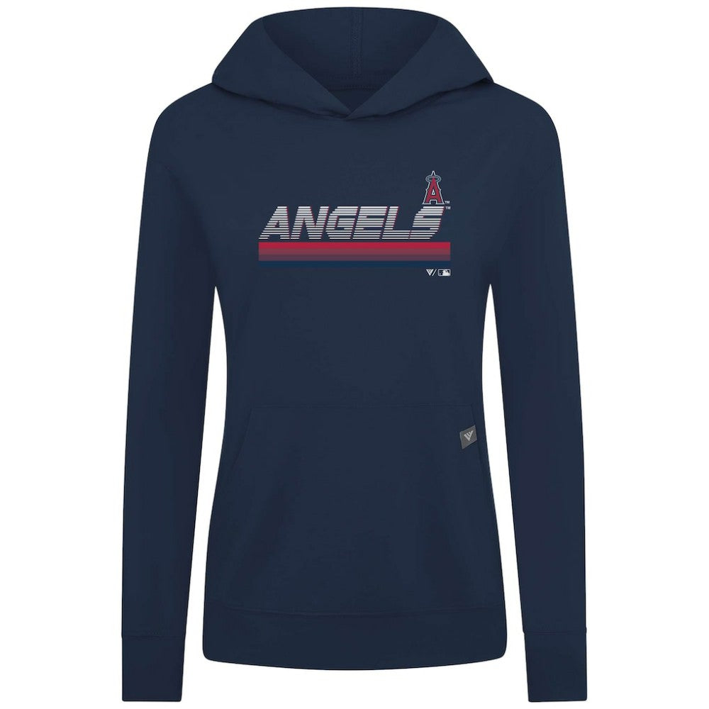 Los Angeles Angels Levelwear Women's Relay Breaker Pullover Hoodie Sale