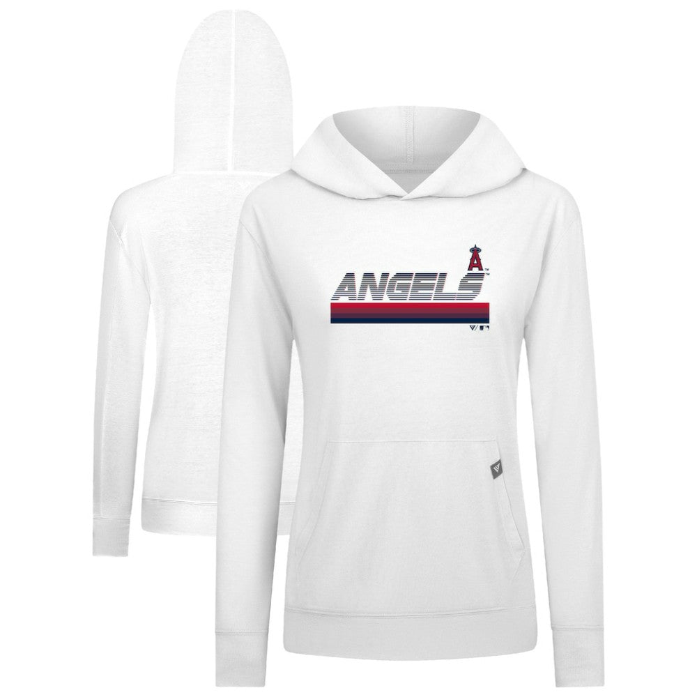 Los Angeles Angels Levelwear Women's Relay Breaker Pullover Hoodie Discount
