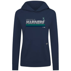 Seattle Mariners Levelwear Women's Relay Breaker Pullover Hoodie Outlet