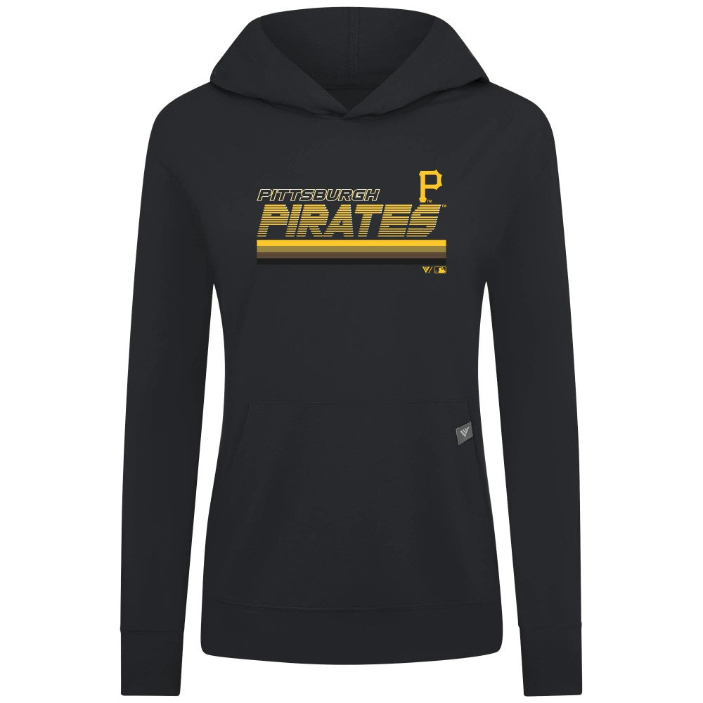 Pittsburgh Pirates Levelwear Women's Relay Breaker Pullover Hoodie Outlet