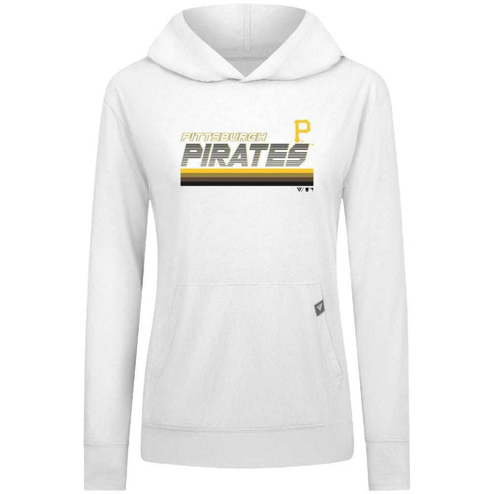 Pittsburgh Pirates Levelwear Women's Relay Breaker Pullover Hoodie Near Me