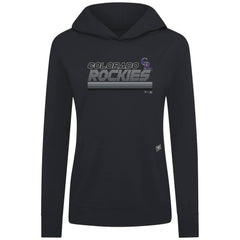 Colorado Rockies Levelwear Women's Relay Breaker Pullover Hoodie Outlet
