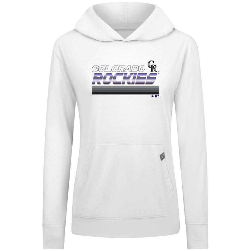 Colorado Rockies Levelwear Women's Relay Breaker Pullover Hoodie Near Me