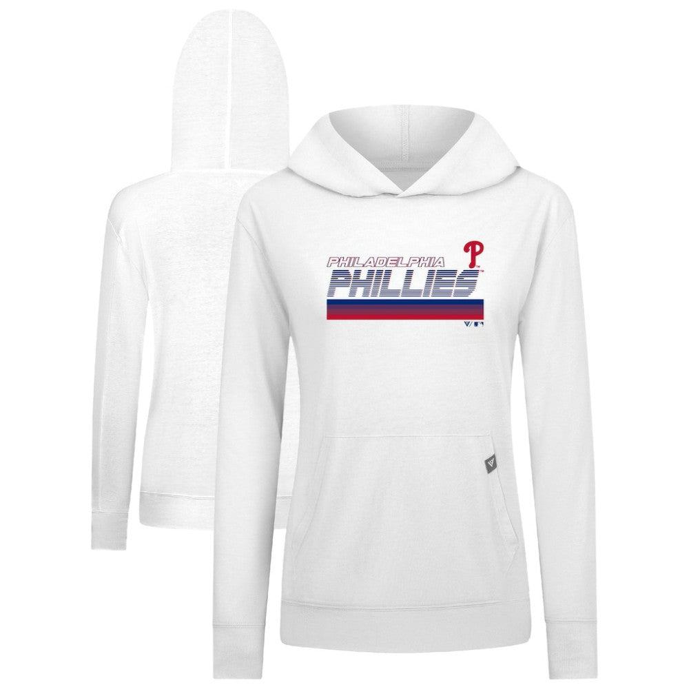 Philadelphia Phillies Levelwear Women's Relay Breaker Pullover Hoodie Online