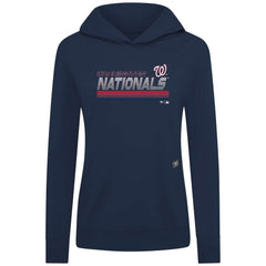 Washington Nationals Levelwear Women's Relay Breaker Pullover Hoodie Outlet