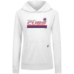 Chicago Cubs Levelwear Women's Relay Breaker Pullover Hoodie Outlet