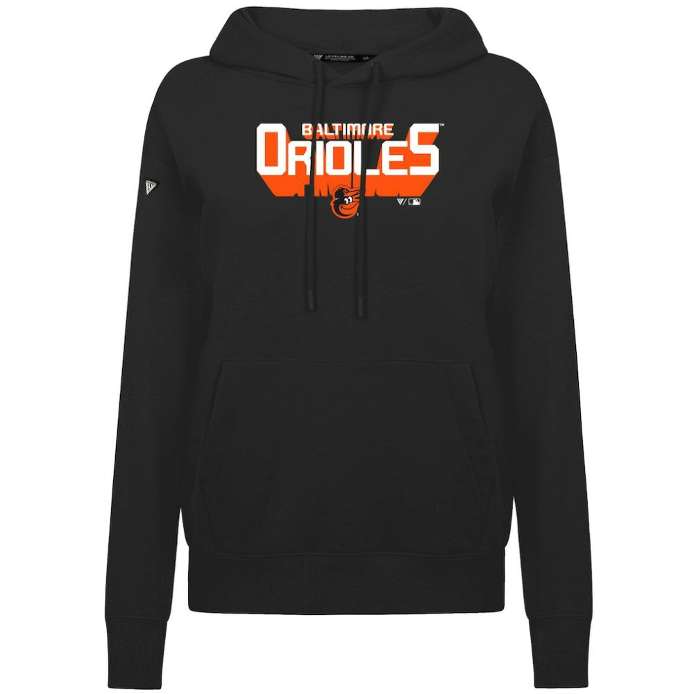 Baltimore Orioles Levelwear Women's Adorn Retro 3D Pullover Hoodie for sale