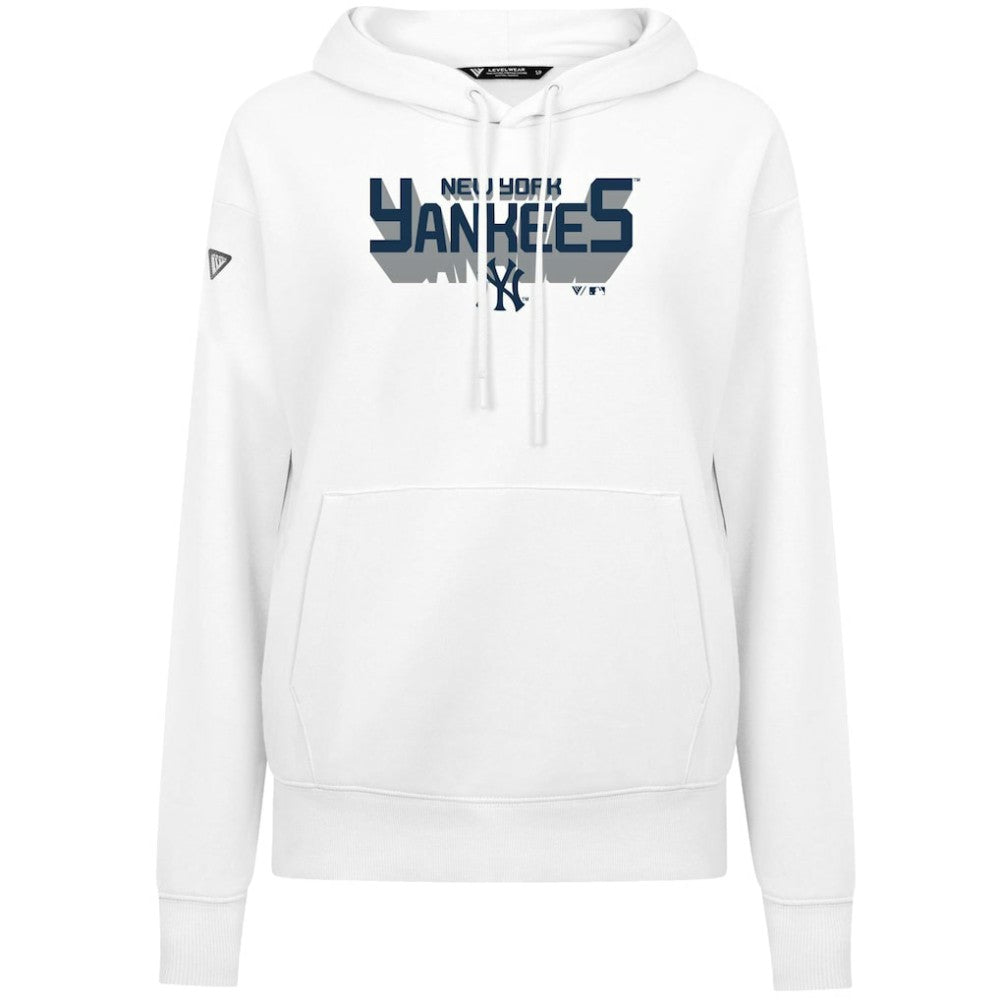 New York Yankees Levelwear Women's Adorn Retro 3D Pullover Hoodie for sale