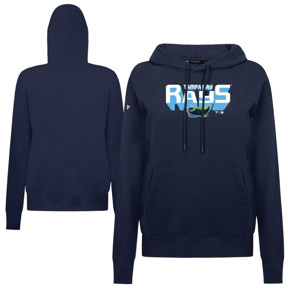 Tampa Bay Rays Levelwear Women's Adorn Retro 3D Pullover Hoodie Near Me