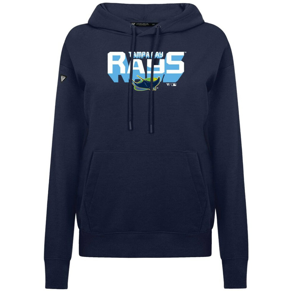 Tampa Bay Rays Levelwear Women's Adorn Retro 3D Pullover Hoodie Near Me