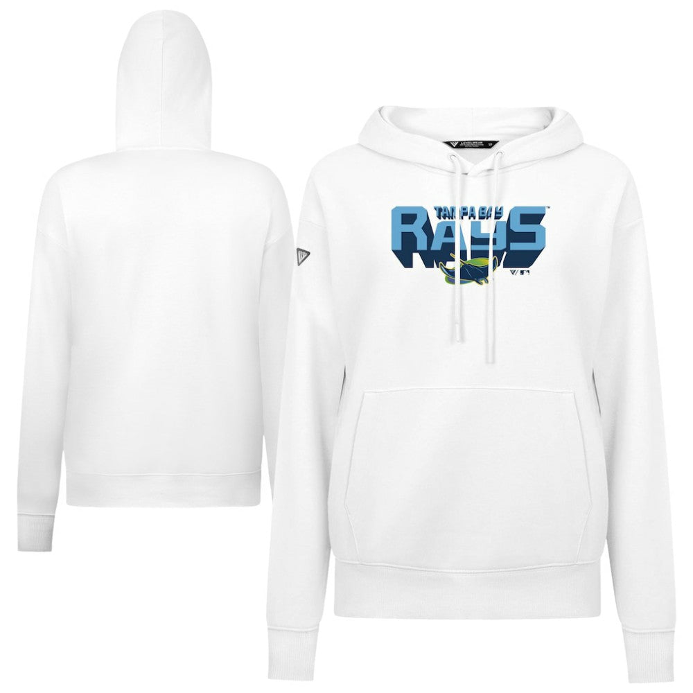 Tampa Bay Rays Levelwear Women's Adorn Retro 3D Pullover Hoodie Sale
