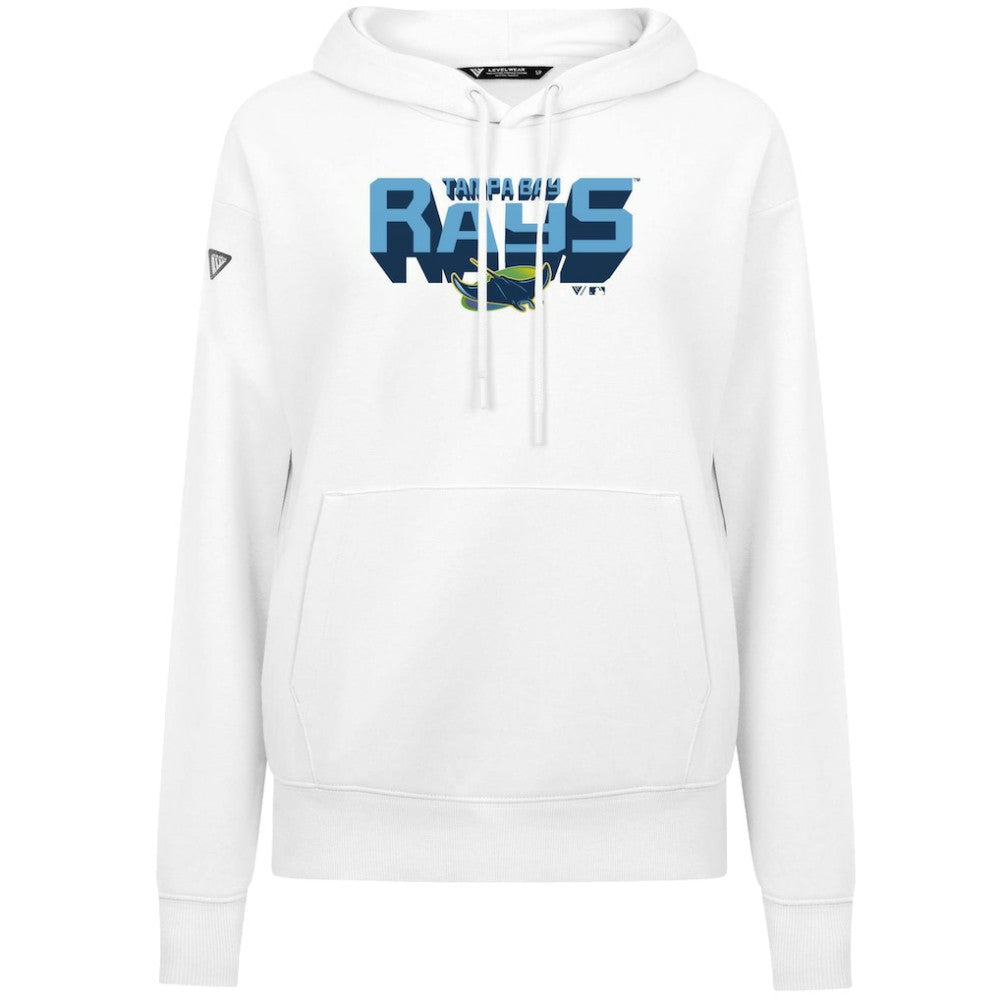 Tampa Bay Rays Levelwear Women's Adorn Retro 3D Pullover Hoodie Sale