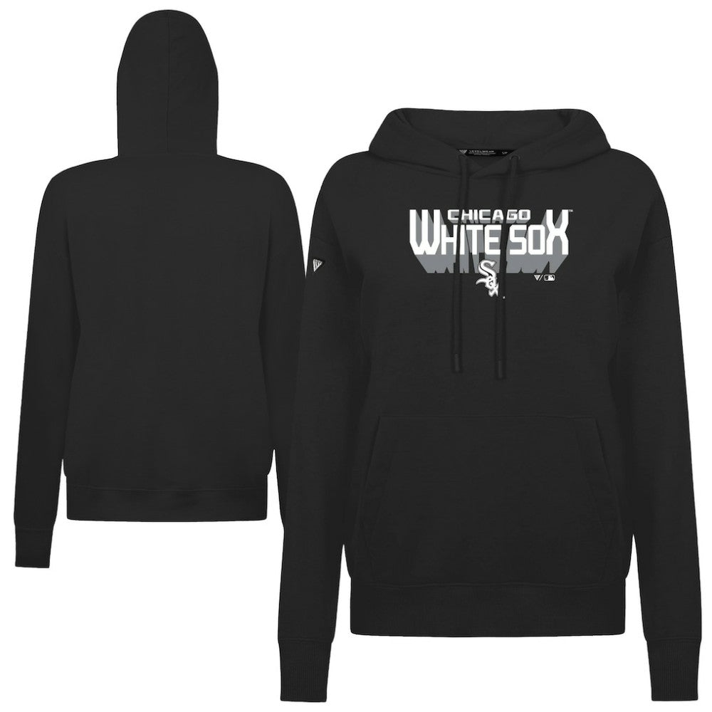 Chicago White Sox Levelwear Women's Adorn Retro 3D Pullover Hoodie Discount