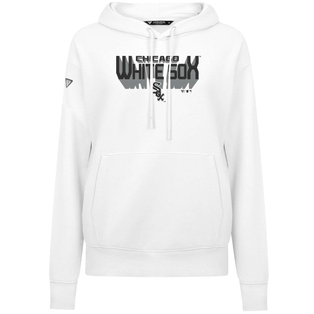 Chicago White Sox Levelwear Women's Adorn Retro 3D Pullover Hoodie Discount