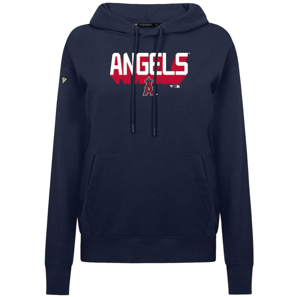 Los Angeles Angels Levelwear Women's Adorn Retro 3D Pullover Hoodie for sale