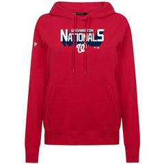 Washington Nationals Levelwear Women's Adorn Retro 3D Pullover Hoodie Online