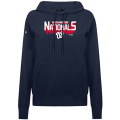 Washington Nationals Levelwear Women's Adorn Retro 3D Pullover Hoodie Outlet