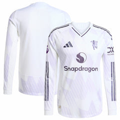 Adidas - Manchester United 2025/26 Away Long Sleeve Jersey - White