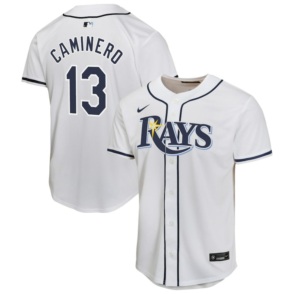 Junior Caminero Tampa Bay Rays Nike Youth Home Player Game Jersey Online