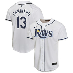 Junior Caminero Tampa Bay Rays Nike Youth Home Player Game Jersey Online