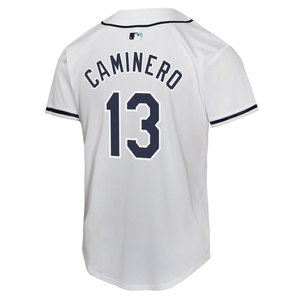 Junior Caminero Tampa Bay Rays Nike Youth Home Player Game Jersey Online