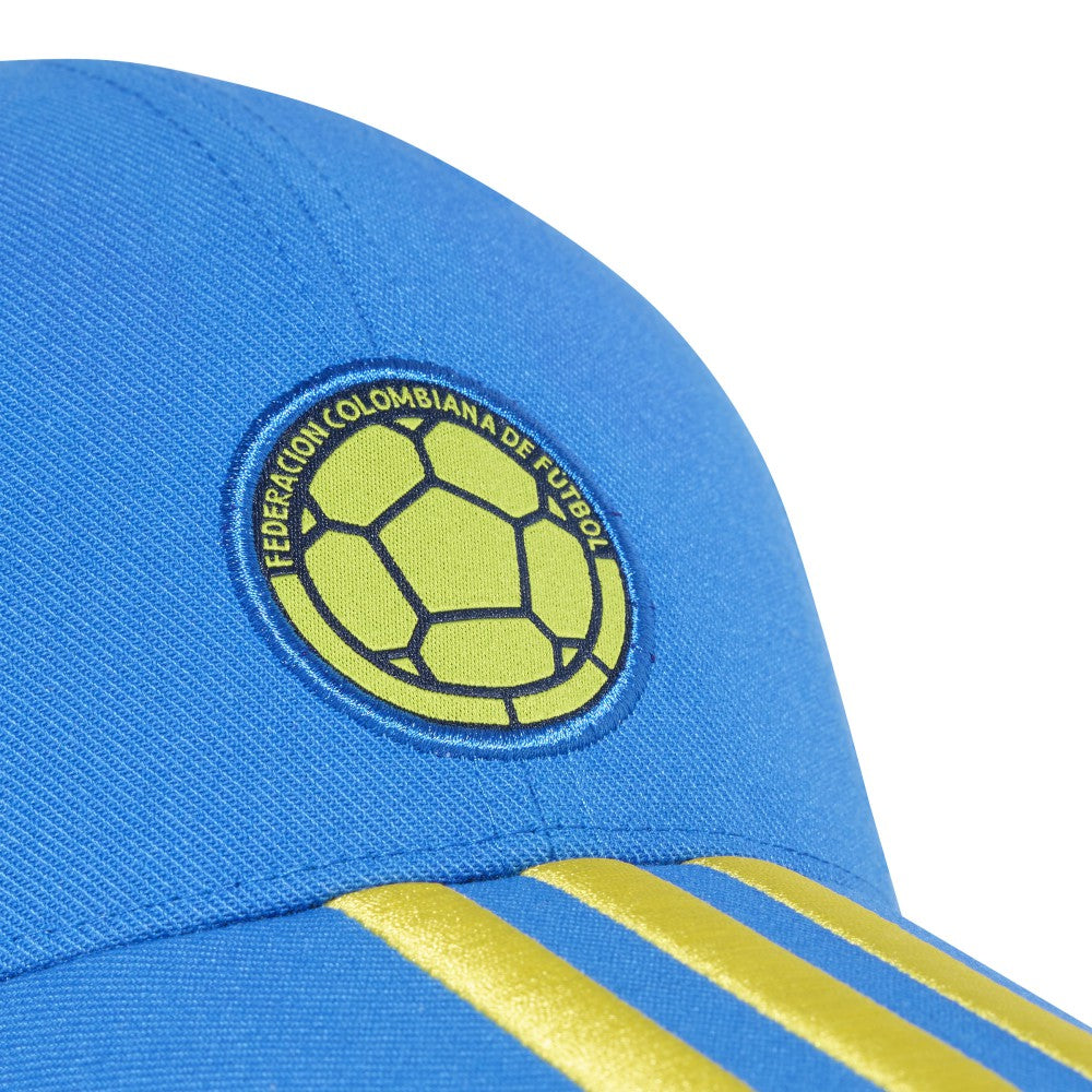 Adidas - Colombia National Team Unisex FIFA x World Cup Team Adjustable Hat - Blue