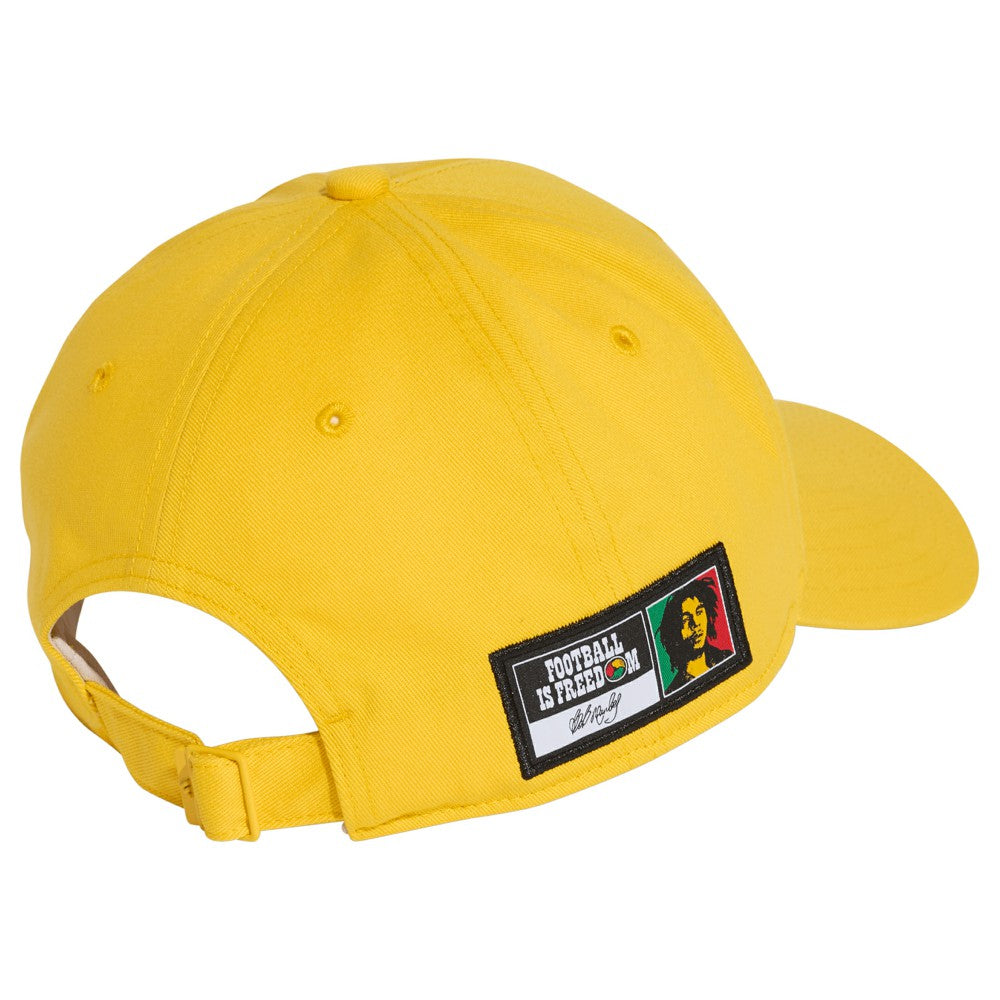 Adidas - Jamaica National Team Unisex Team Baseball Adjustable Hat - Yellow