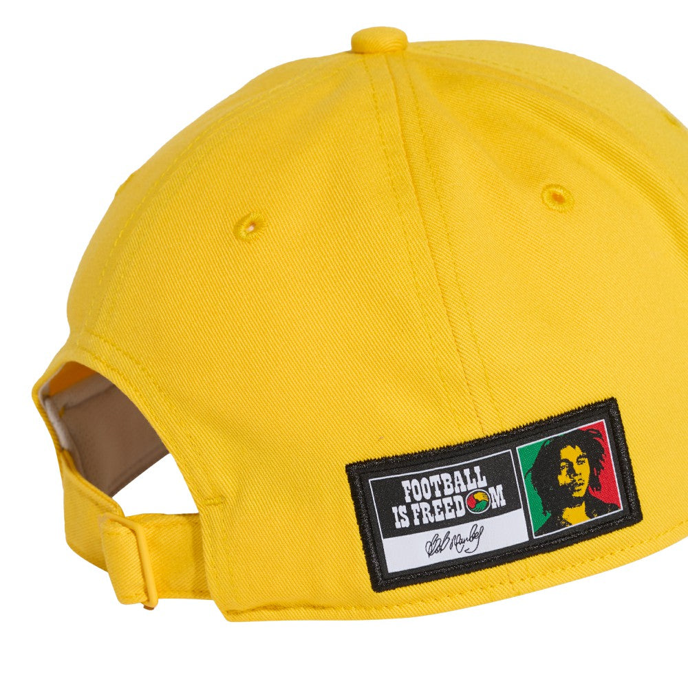 Adidas - Jamaica National Team Unisex Team Baseball Adjustable Hat - Yellow