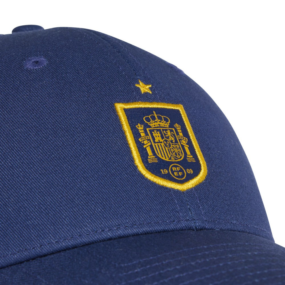 Adidas - Spain National Team Unisex FIFA x World Cup Team Baseball Adjustable Hat - Navy