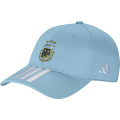 Adidas - Argentina National Team Unisex FIFA x World Cup Team Baseball Adjustable Hat - Light Blue