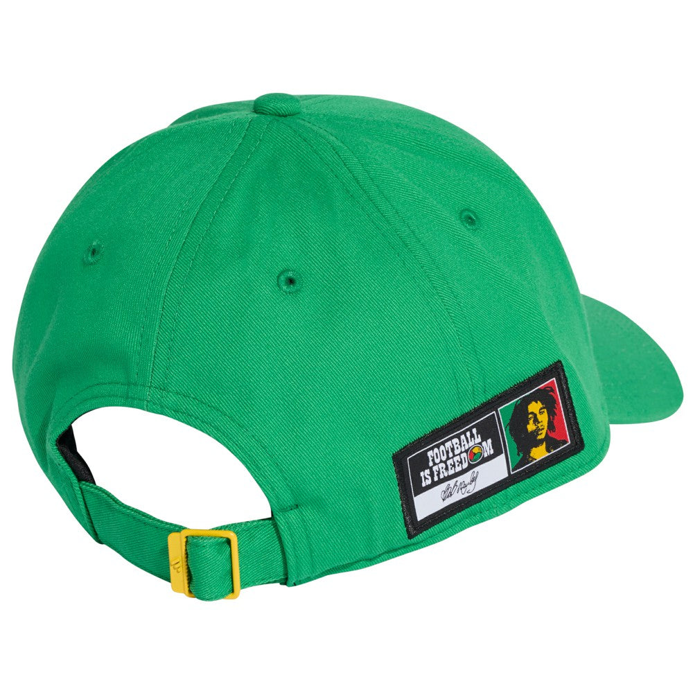 Adidas - Jamaica National Team Unisex Team Baseball Adjustable Hat - Green