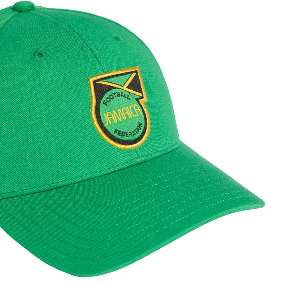 Adidas - Jamaica National Team Unisex Team Baseball Adjustable Hat - Green