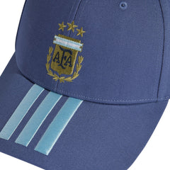 Adidas - Argentina National Team Unisex FIFA x World Cup Team Baseball Adjustable Hat - Blue