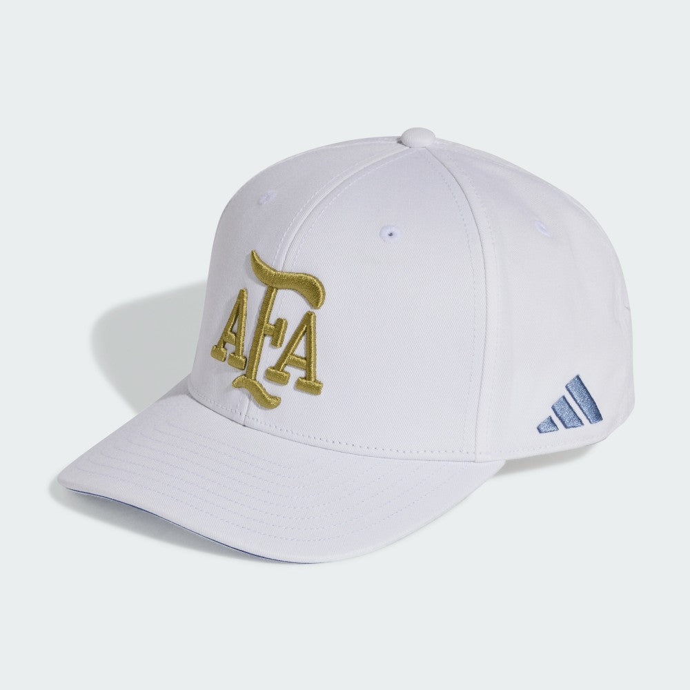 Adidas - Argentina National Team Unisex FIFA x World Cup Team Snapback Hat - White