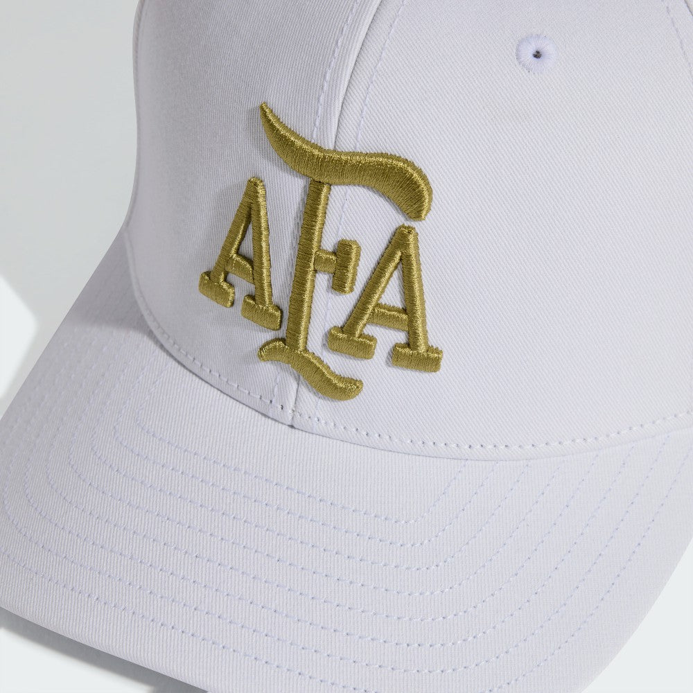 Adidas - Argentina National Team Unisex FIFA x World Cup Team Snapback Hat - White