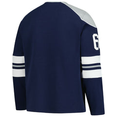 Dallas Cowboys G-III Sports by Carl Banks Adaptive Lord Stanley Crewneck Sweatshirt - Navy - NFL