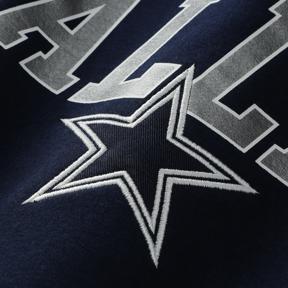 Dallas Cowboys G-III Sports by Carl Banks Adaptive Lord Stanley Crewneck Sweatshirt - Navy - NFL