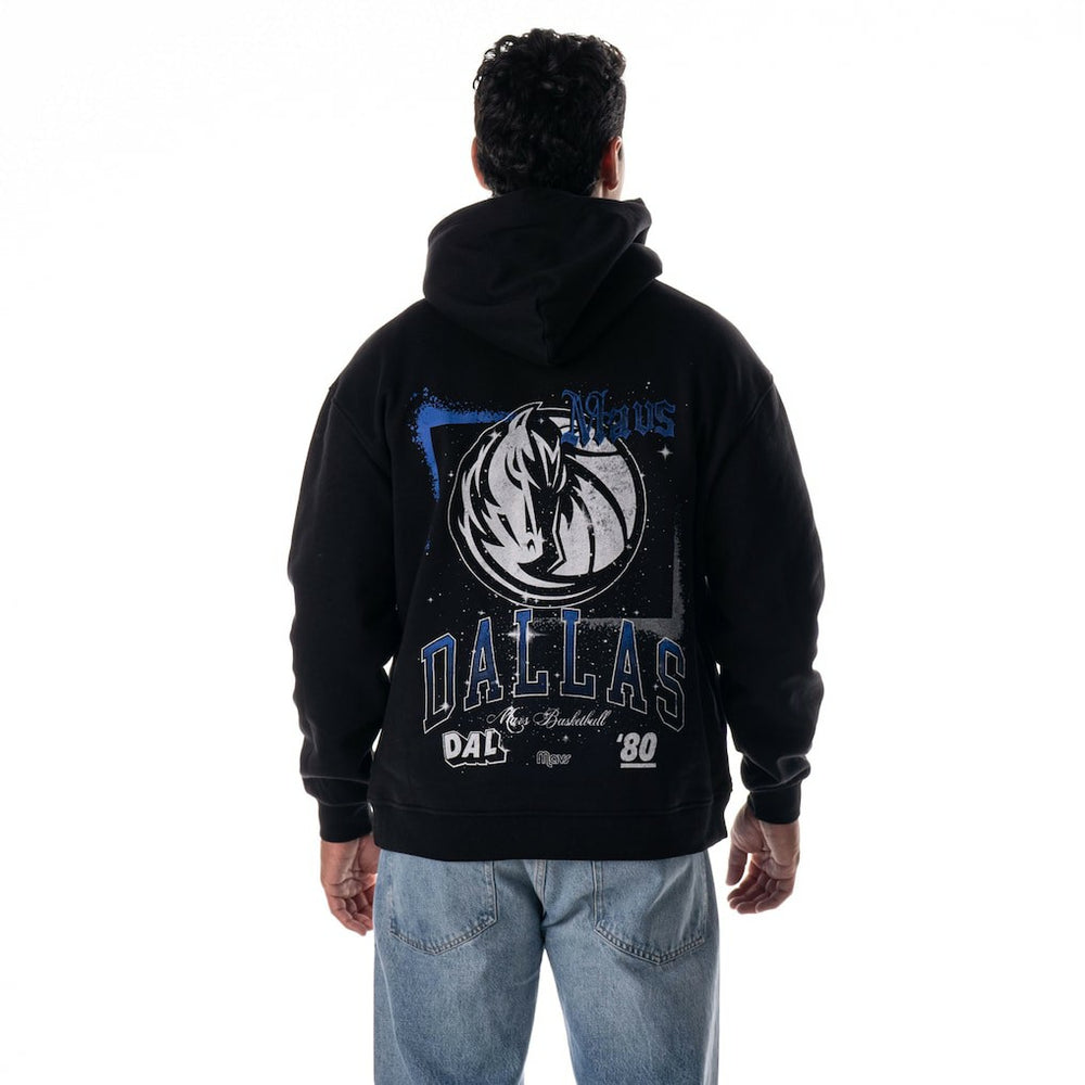 Dallas Mavericks The Wild Collective Unisex Splatter Premium Hoodie Black