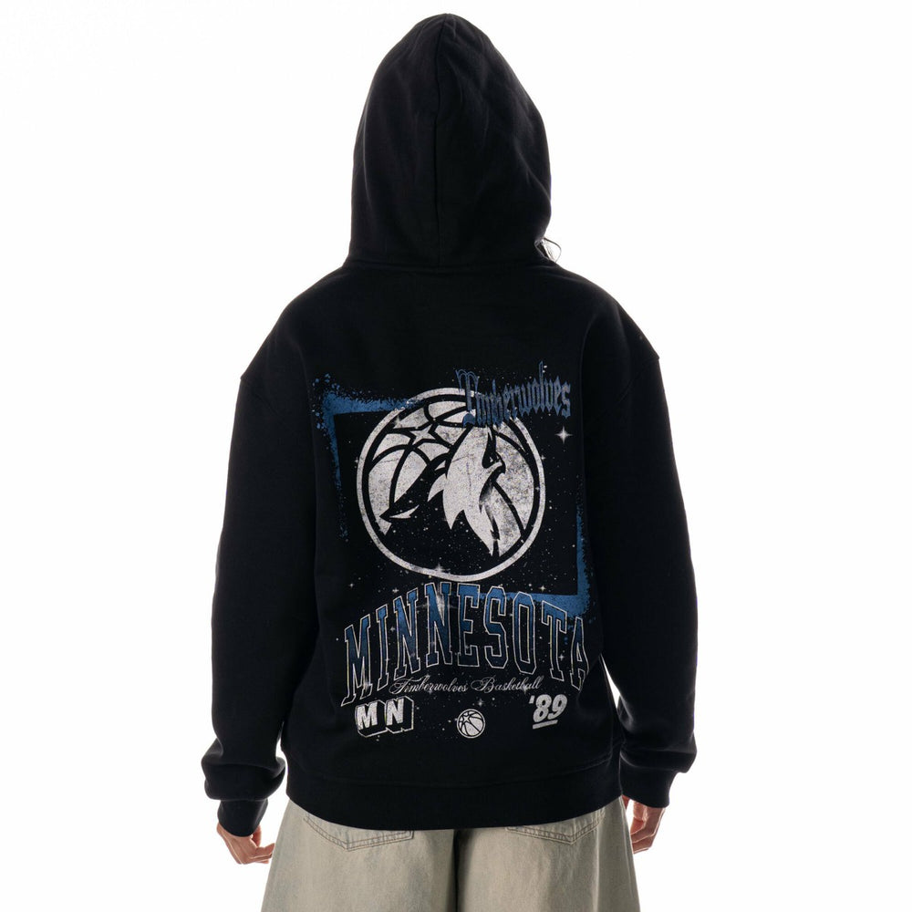 Minnesota Timberwolves The Wild Collective Unisex Splatter Premium Hoodie Black