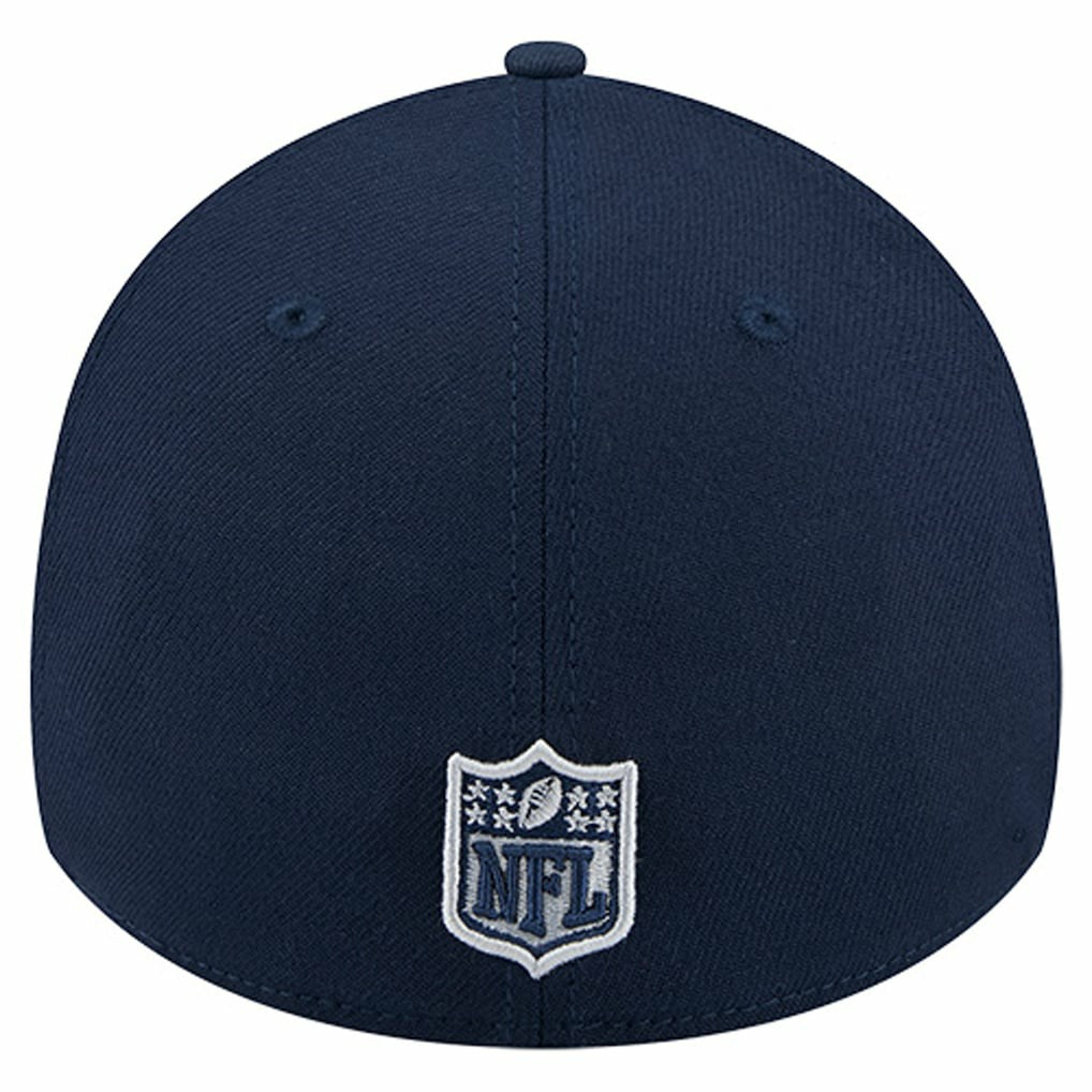 Dallas Cowboys New Era Stripes 39THIRTY Flex Hat - Navy - NFL