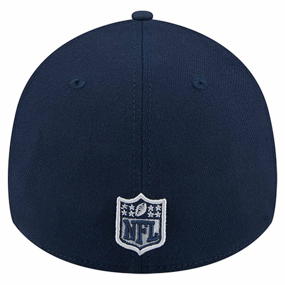 Dallas Cowboys New Era Stripes 39THIRTY Flex Hat - Navy - NFL