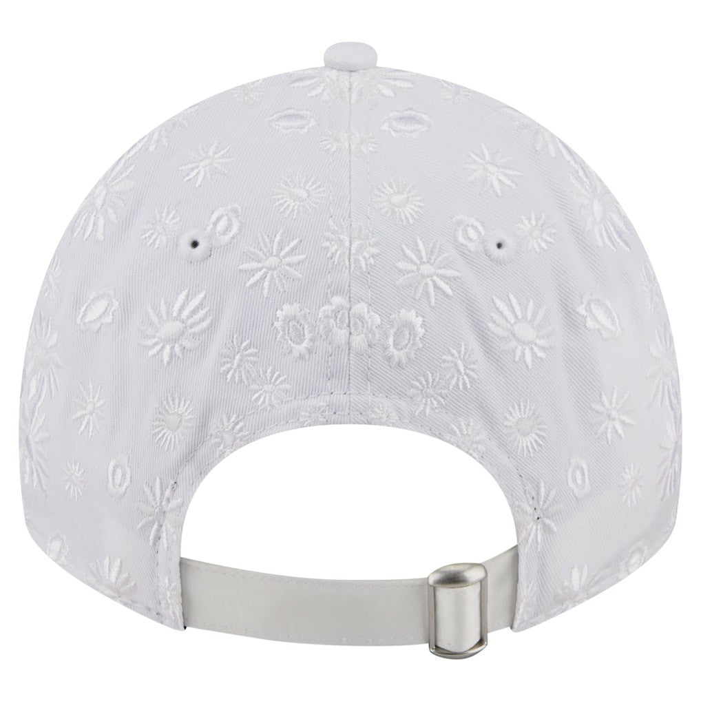 Dallas Cowboys New Era Women's Floral 9TWENTY Adjustable Hat - White - NFL