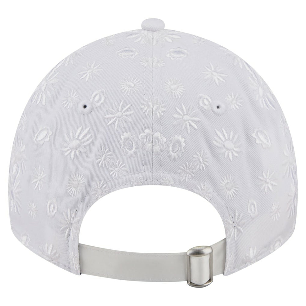 Dallas Cowboys New Era Women's Floral 9TWENTY Adjustable Hat - White - NFL