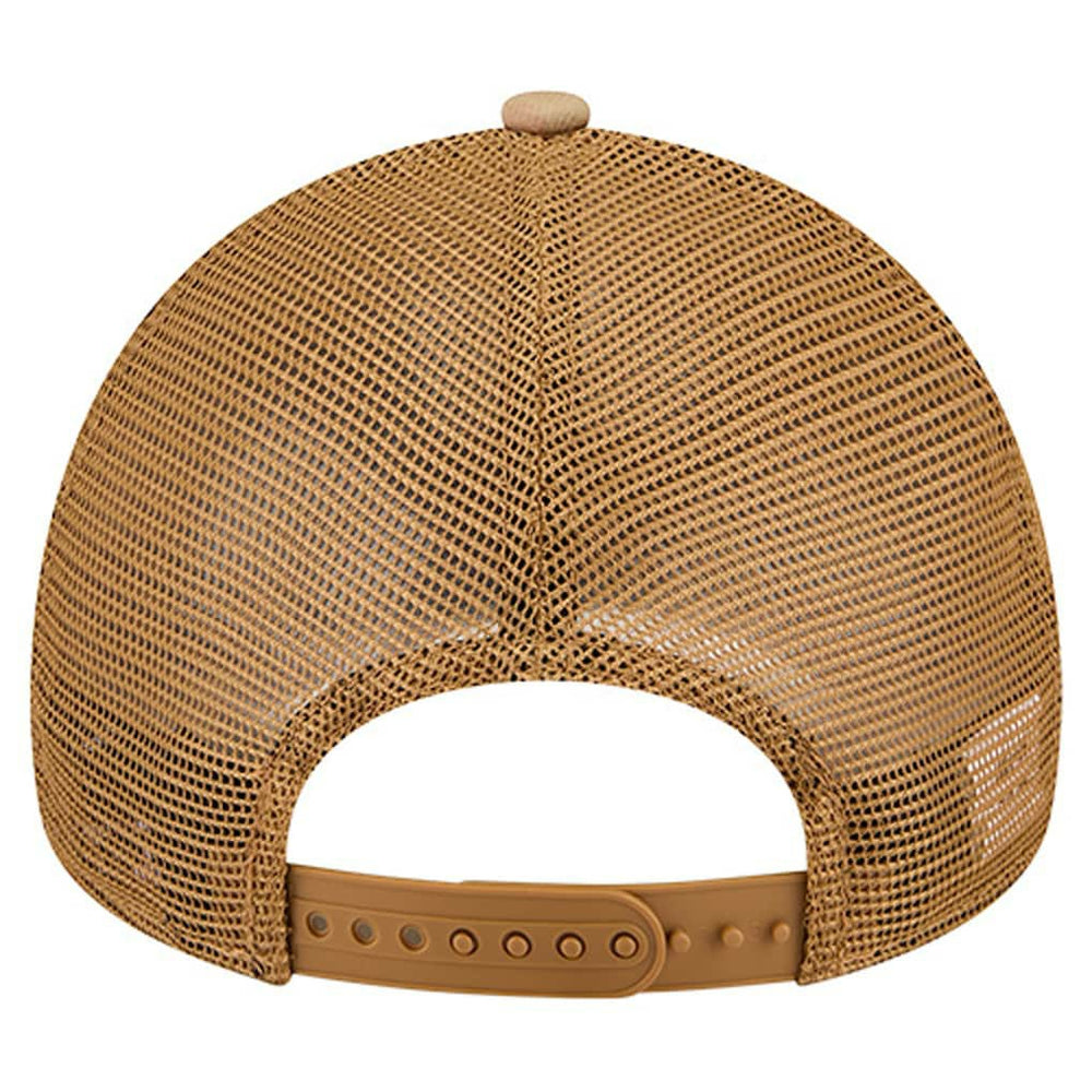 Dallas Cowboys New Era Wheat Camo 9FORTY Trucker Adjustable Hat - Tan - NFL