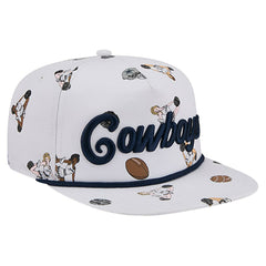 Dallas Cowboys New Era Team Cheer 19TWENTY Snapback Hat - White - NFL
